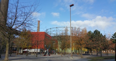 Der Gasometer Duisburg am 13.11.2017